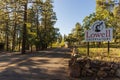 FLAGSTAFF, AZ - SEPTEMBER 1, 2022: Lowell Observatory, famous observatory in Arizona founded by Percival Lowell.