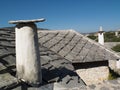 Flagstone roof in Bosnia.