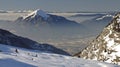 Flaine - snowy peak