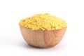 Flakes of Yellow Nutritional Yeast a Cheese Substitute and Seasoning for Vegan Diets