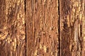 Flaking Brown Paint on Wood Texture