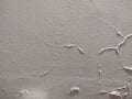 Abstract Cracked Wall Paint Texture.Rain water leaks on the wall causing damage and peeling paint. Royalty Free Stock Photo