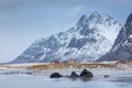 Flakstad beach, Lofoten islands, Norway