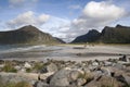 Flakstad Beach, Lofoten Islands, Norway, Scandinav