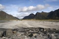 Flakstad Beach on the Lofoten Islands, Norway