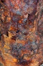 Flaky rusty metal Royalty Free Stock Photo