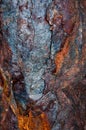 Flaky rusty metal Royalty Free Stock Photo