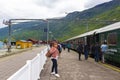 Flam Line FlÃÂ¥msbana terminal FlÃÂ¥m station Norway