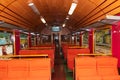 Flam Line railway wagon interior FlÃÂ¥msbana terminal Norway Royalty Free Stock Photo