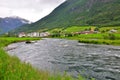 Flam village in Norway