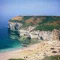 Flamborough Head North Yorkshire Royalty Free Stock Photo