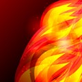 Flame background