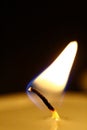 Flame of a candle Royalty Free Stock Photo