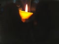 Flame from a candle