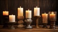 flame candle holders