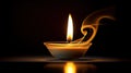 flame candle wick Royalty Free Stock Photo