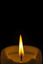 Flame candles Royalty Free Stock Photo