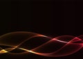 Flame curve layer abstract background Royalty Free Stock Photo