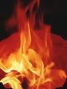 Flame of fire Royalty Free Stock Photo