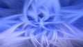 Flame fractal background blue prominence. cosmos fantasy