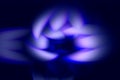 Flame fractal dark background blue. energy Royalty Free Stock Photo