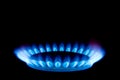 Flame of gas Royalty Free Stock Photo