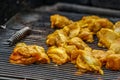 A flame-grilled tandoori chicken image