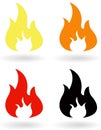 Flame icons