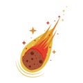 Flame meteorite icon