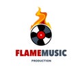 Flame Music Logo