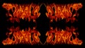 Flame Flame Texture For Strange Shape Fire . Royalty Free Stock Photo