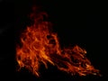 Flame Flame Texture For Strange Shape Fire . Royalty Free Stock Photo