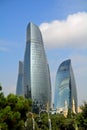 The Flame Towers, Baku, Azerbaijan