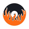 Flame Vinyl Icon