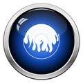 Flame Vinyl Icon