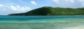 Flamenco Beach Culebra Panorama Royalty Free Stock Photo