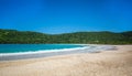 Flamenco Beach seaside shore Culebra Puerto Rico Royalty Free Stock Photo