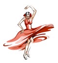 Flamenco dance