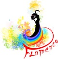 Flamenco dancer Royalty Free Stock Photo