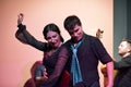 Flamenco dancer performing her show, Seville