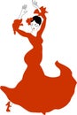 Flamenco dancer