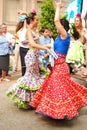 Flamenco dancers Royalty Free Stock Photo