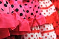 Flamenco dresses Royalty Free Stock Photo