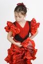 Flamenco Girl Royalty Free Stock Photo