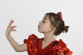 Flamenco Girl Royalty Free Stock Photo