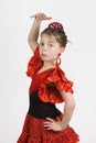 Flamenco Girl Royalty Free Stock Photo