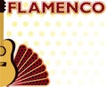 Flamenco party music card