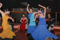 Flamenco style dance performed by Cuban beautiful girls