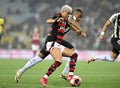 Flamengo and Botafogo as part of Campeonato Carioca 2025 at Maracana