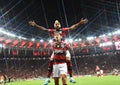 Copa Libertadores football match between Flamengo and Ãâublense
